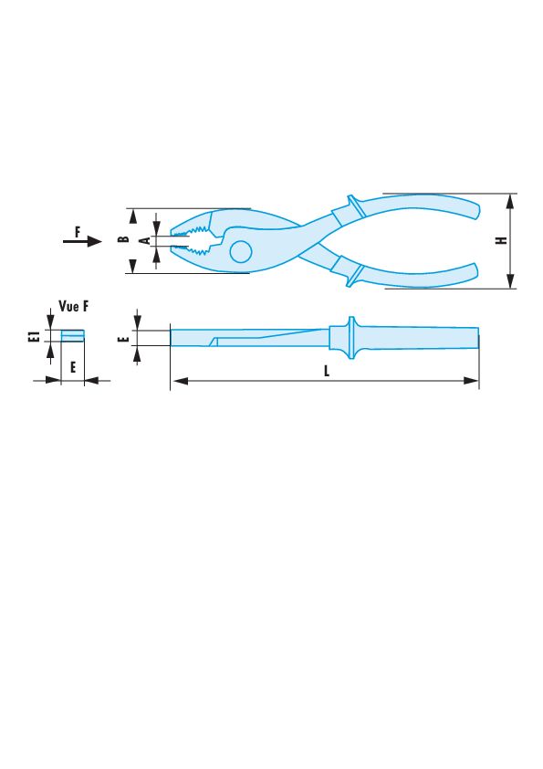 186.SR - Alicate tipo motorista ADF