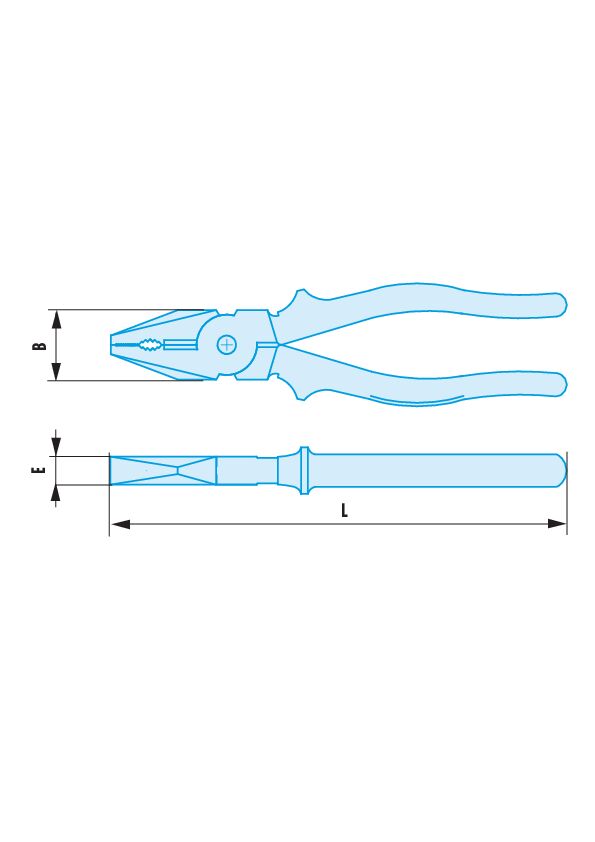 187.SR - Alicates Lineman's ADF