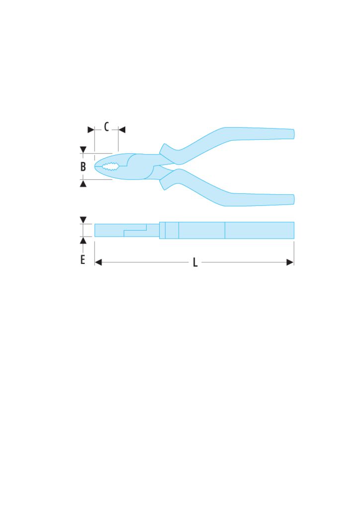 187.VE - Alicates universales - Aislados 1.000 Voltios - RFID