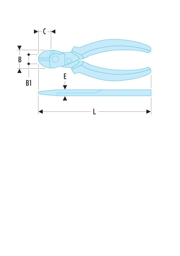 192.CPE - Alicates de corte diagonal - Alto rendimiento - RFID