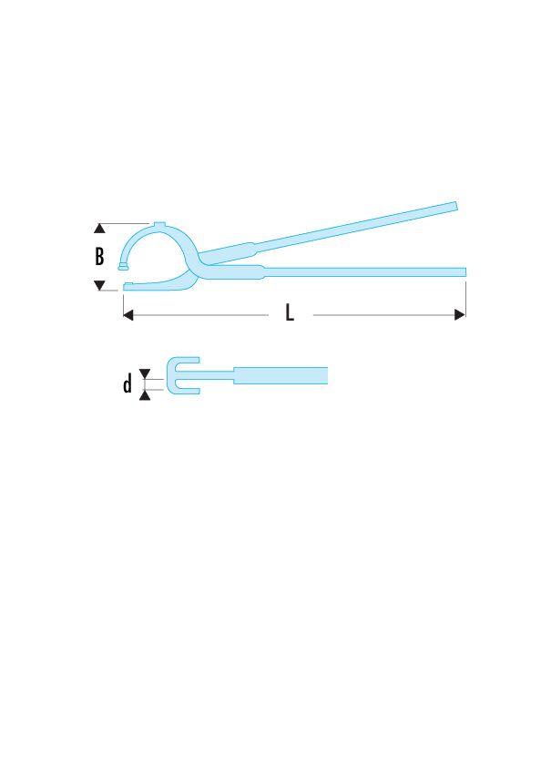 ALICATE PARA MUELLE DE FRENO