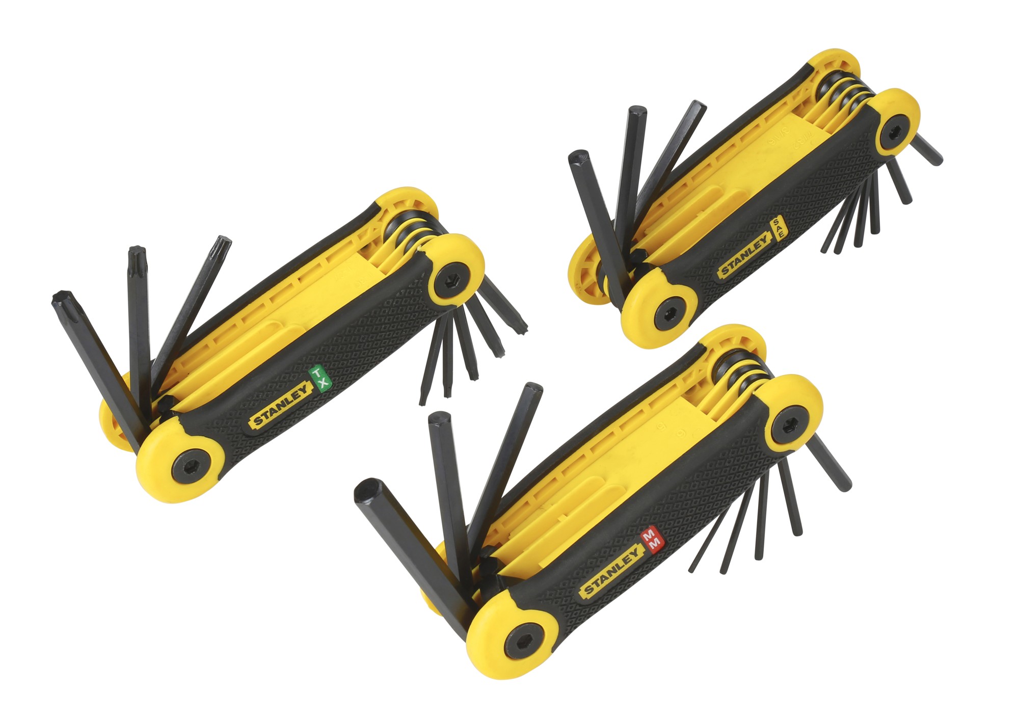 Juegos de llaves hexagonales - Bricolaje 25 pz Pack 3 juegosmm + pulgadas + Torx (1,5-8mm / 5/64