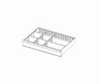 Juego de 8 divisiones para cajón de 125 mm