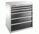 Mueble industrial cargas pesadas con 6 cajones