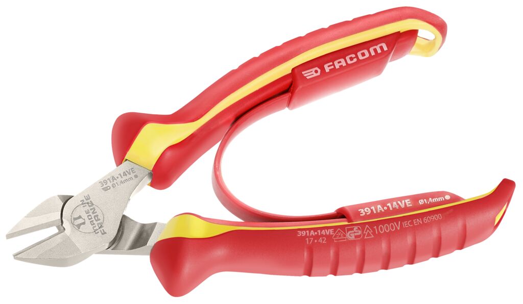 ALICATE CORTE DIAGONAL FINO 1000V - 140MM