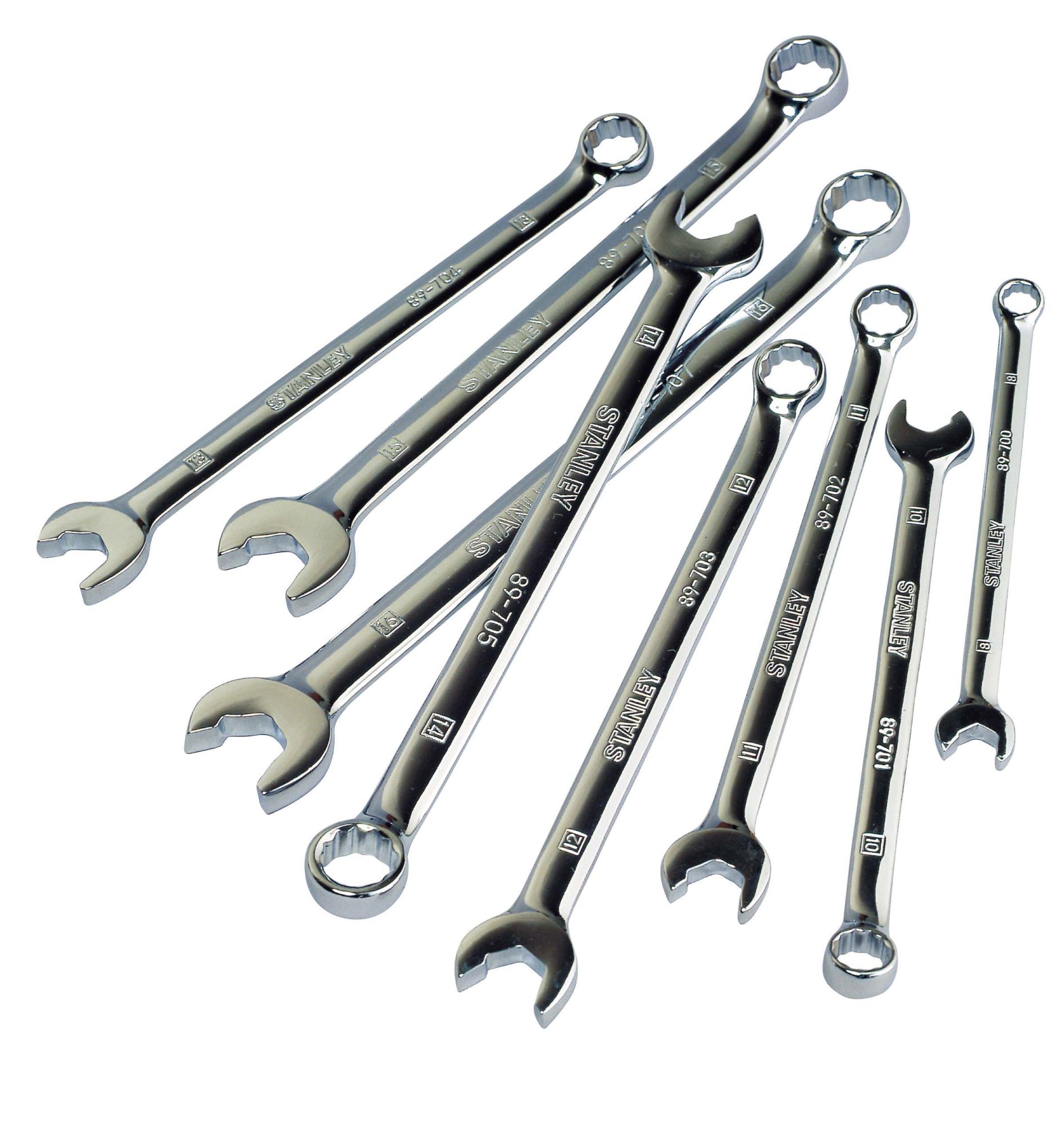 Juego 8 Llaves Combinadas Rápidas