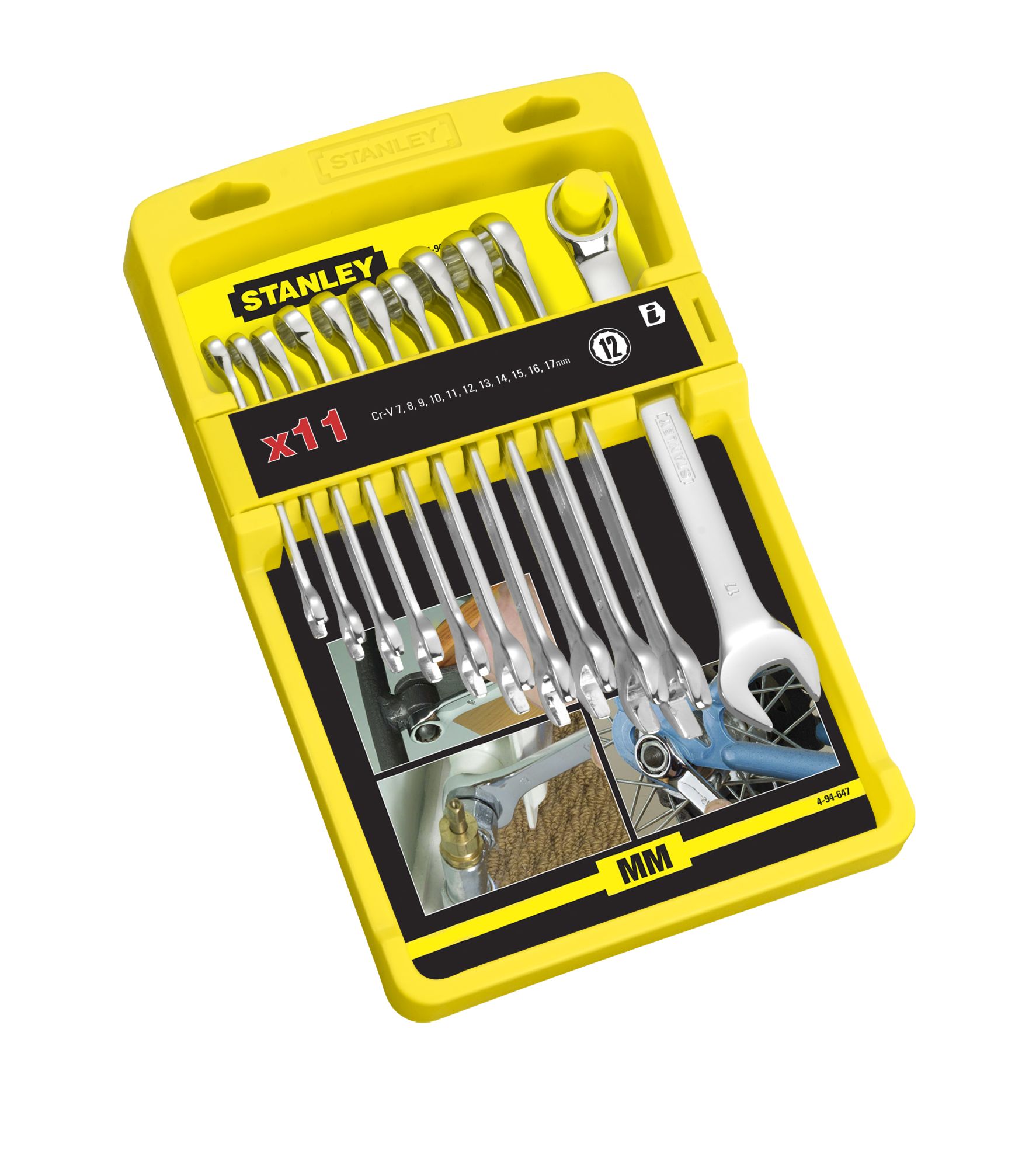 Juego 11 llaves combinadas