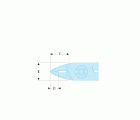 Alicate de corte Micro-Tech® modelo diagonal para componentes DIP - CMS