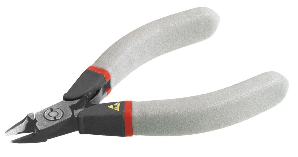 Alicate de corte «alargado afilado» ESD con juego