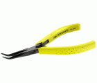 Alicate de agarre Micro-Tech® con bocas afiladas acodadas a 45° - FLUO