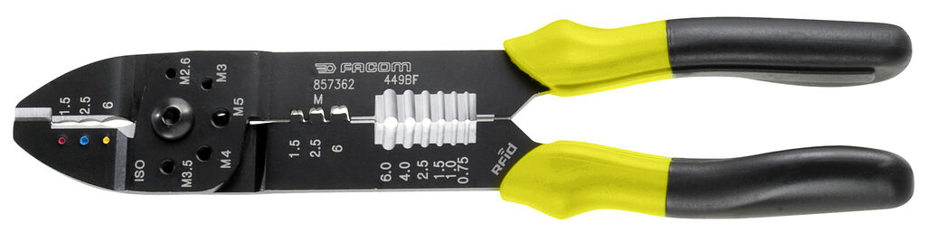 Alicates de engatillar estándar para terminales preaislados - RFID