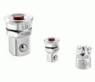 Lote de 2 adaptadores para llave 10 mm hacia cuadrado 1/4