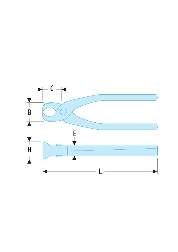 495A - Tenazas tipo ''ruso''