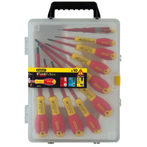 Juego 10 Piezas Aislados Plana/Pozidrivee/ Phillips