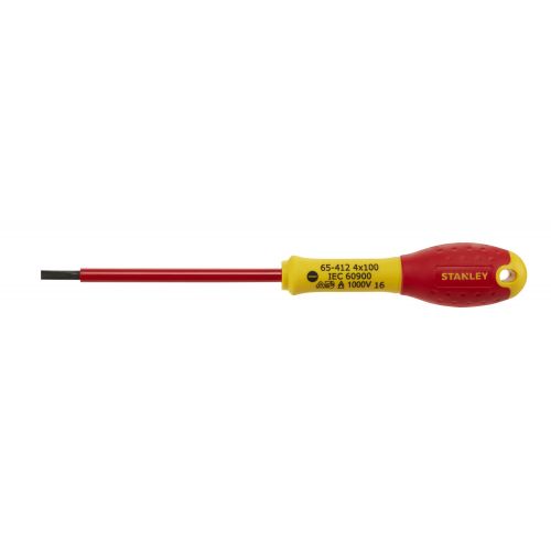 Destornillador de electricista aislado FATMAX® Plana 4x100mm