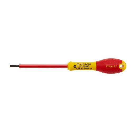 Destornillador de electricista aislado FATMAX® Plana 4x100mm