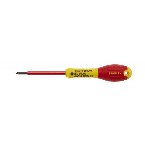 Destornillador de electricista aislado FATMAX® Pozidriv PZ0x75mm