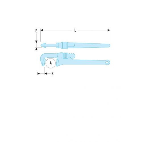 LLAVE TUBO MODELO AMERICANO 36