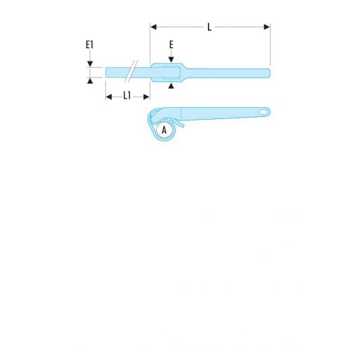 LLAVE DE CORREA DE NAILON 4P