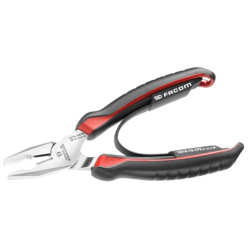 Alicate universal en puntal 145mm con mangos bicomponentes Knipex 08 22 145