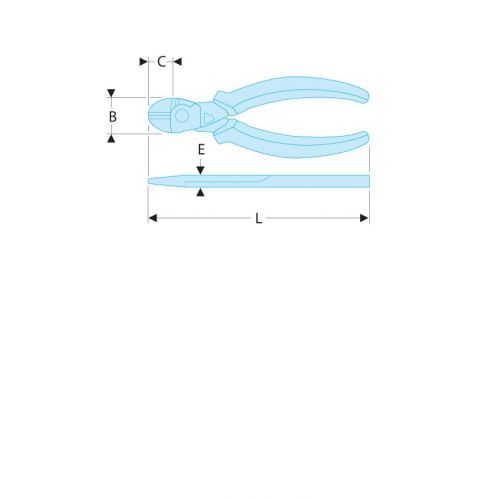 192.CPESLS - ALICATES DE CORTE DIAGONAL | 192.16CPESLS