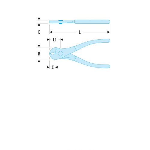 412 - Cortacables manual Cobre-Aluminio