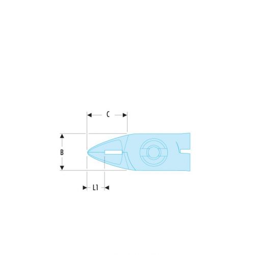 Alicate de corte Micro-Tech® modelo diagonal para componentes DIP - CMS