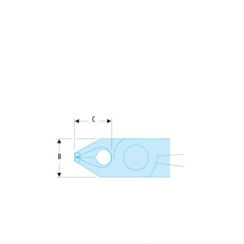 Alicate de corte Micro-Tech® a 70°