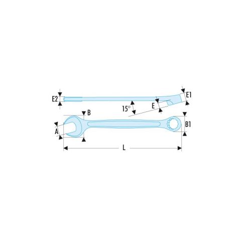 LLAVE MIXTA 1P7/16