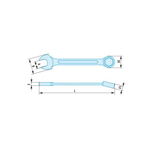 LLAVE MIXTA 3/8 ADF