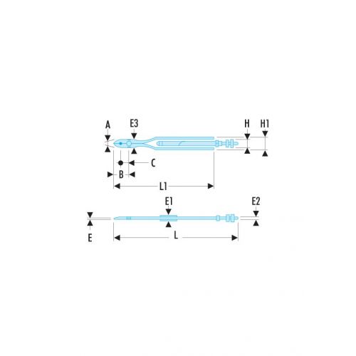 Alicate de frenar corto 8'' - RFID