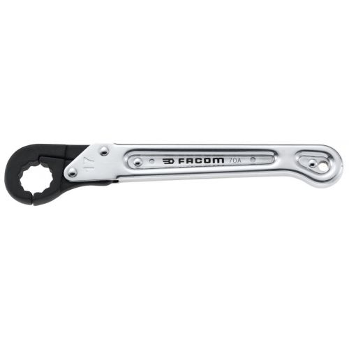 LLAVE TUBERIA CON TRINQUETE 17MM