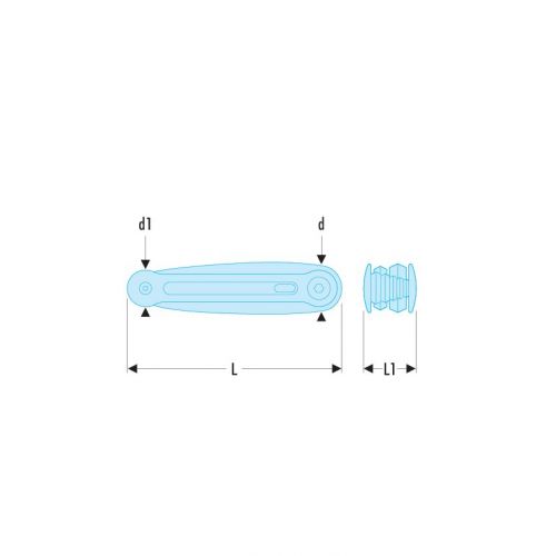 89.JM - Llaves macho Torx® en montura
