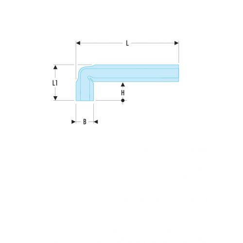 LLAVE DE TUBO ACODADA 5,5MM