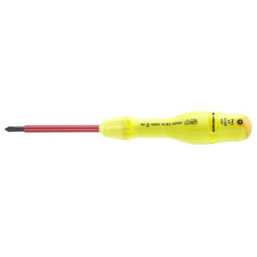 AP.VE - DESTORNILLADORES PROTWIST® AISLADOS 1.000 VOLTIOS PARA TORNILLOS CRUCIFORMES PHILLIPS® - RFID | AP1X100VERFID
