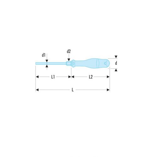 AWPH - Destornilladores PROTWIST® para tornillos cruciformes Phillips® - serie potencia