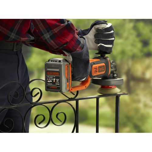 BCG720M1-QW - Amoladora 18V 125mm con 1 batería 4,0Ah