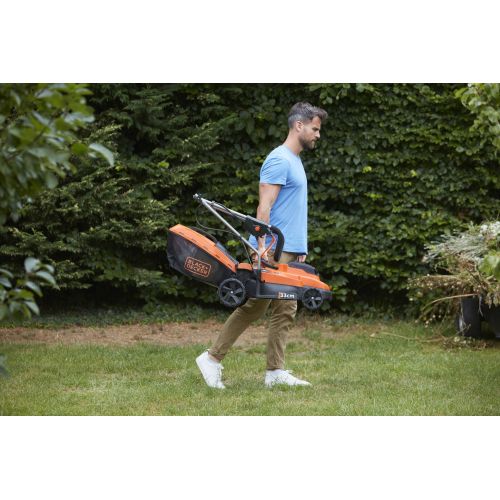 BCMW3318L2-QW - Cortacésped compacto 2x18V (36V) 2,5Ah 33cm