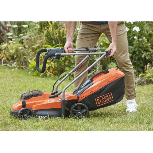 BCMW3318L2-QW - Cortacésped compacto 2x18V (36V) 2,5Ah 33cm