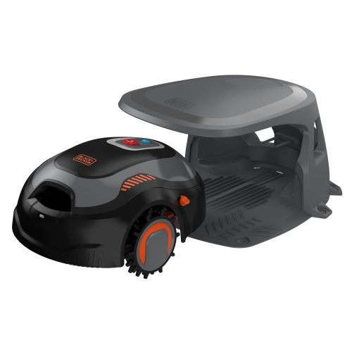 BCRMW123-QW - Robot Cortacésped con Limpiador integrado y casa protectora