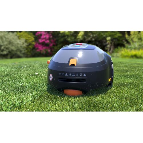 BCRMW123-QW - Robot Cortacésped con Limpiador integrado y casa protectora