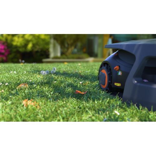 BCRMW123-QW - Robot Cortacésped con Limpiador integrado y casa protectora