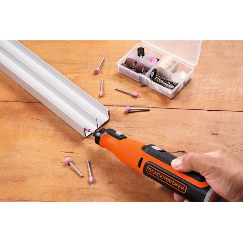 BCRT8IK-XJ - Multi-Herramienta Rotativa 7,2V con 53 Accesorios y Maletín