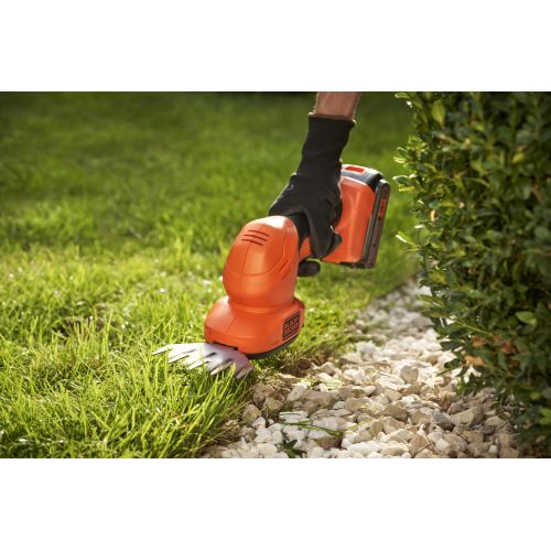 BCSS18D1-QW - Tijeras cortacésped y arregla setos 18V 2Ah con cargador 1A