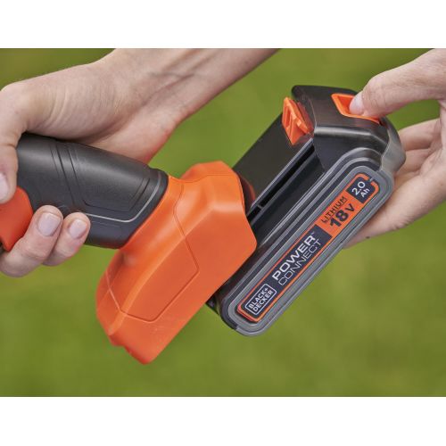 BCSS18D1-QW - Tijeras cortacésped y arregla setos 18V 2Ah con cargador 1A