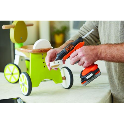 BDCGG12N-XJ - Pistola de Cola TermofuSible 12V SIN batería/cargador