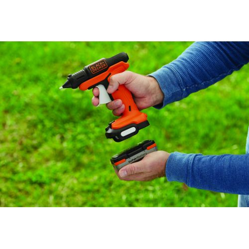 BDCGG12N-XJ - Pistola de Cola TermofuSible 12V SIN batería/cargador