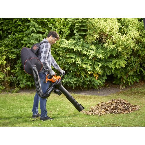 BEBLV300-QS - Aspirador-soplador-triturador mochila 3000W