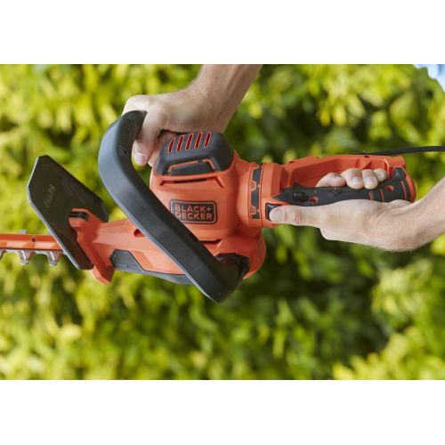 BEHTS551-QS - Cortasetos 650W con cabezal giratorio