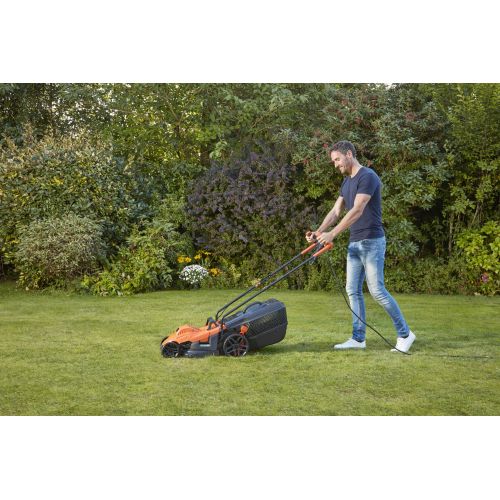 BEMW461BH-QS - Cortacésped 1400W 34cm con empuñadura engomada